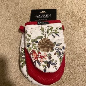 Lauren Ralph Lauren Set of Two Mini Mitts NWT